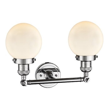 2 Light Vintage Dimmable Led Bathroom Fixture